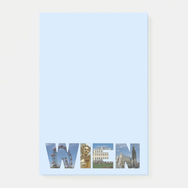 Wien Post-it Block (Framsida)