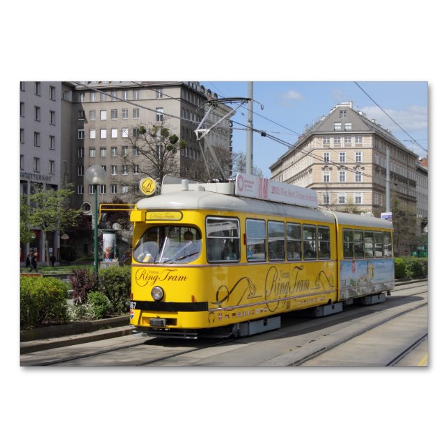 Wien Ring Tram Bordsnummer (Framsidan)