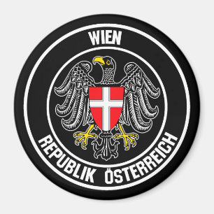 Wien rundaEmblem Magnet