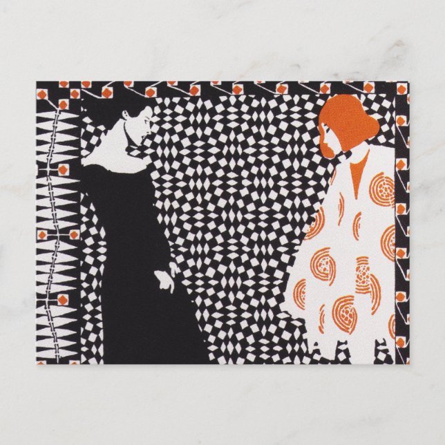 Wien Secession - Kolo Moser Vorfruhling Vykort (Framsida)