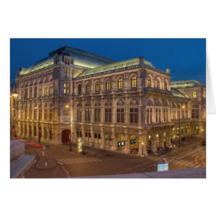 Wien State Opera Hälsningskort