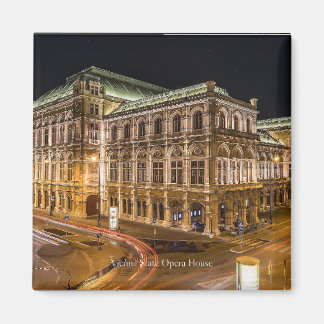 Wien State Opera House Magnet