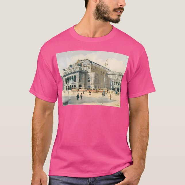 Wien State Opera House T Shirt (Framsida)
