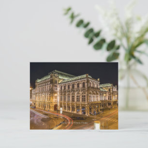 Wien State Opera House Vykort