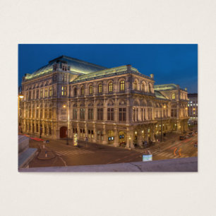 Wien State Opera, Österrike Visitkort