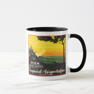 Wien Travel Poster Mugg