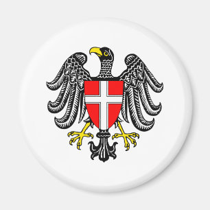 Wien vapensköld magnet