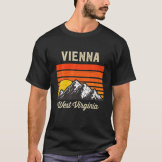 Wien Väster Virginia Retro City State USA T Shirt