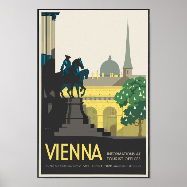 Wien Vintage resor Poster (Framsidan)