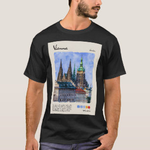 Wien Watercolor Travel T Shirt