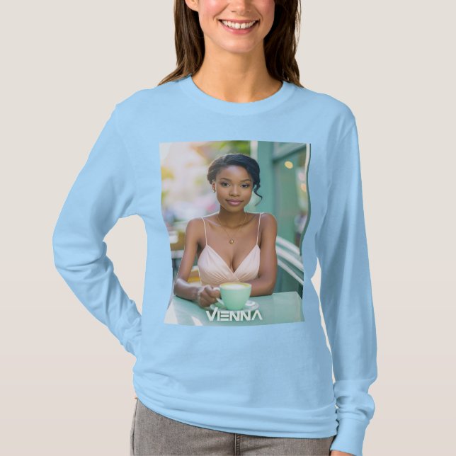 WIEN - WIEN - KÄRLEK FRÅN ÖSTERRIKE T SHIRT (Framsida)