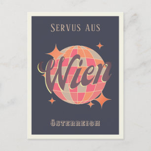 Wien Wien Österreich Austria Retro Postcard Vykort