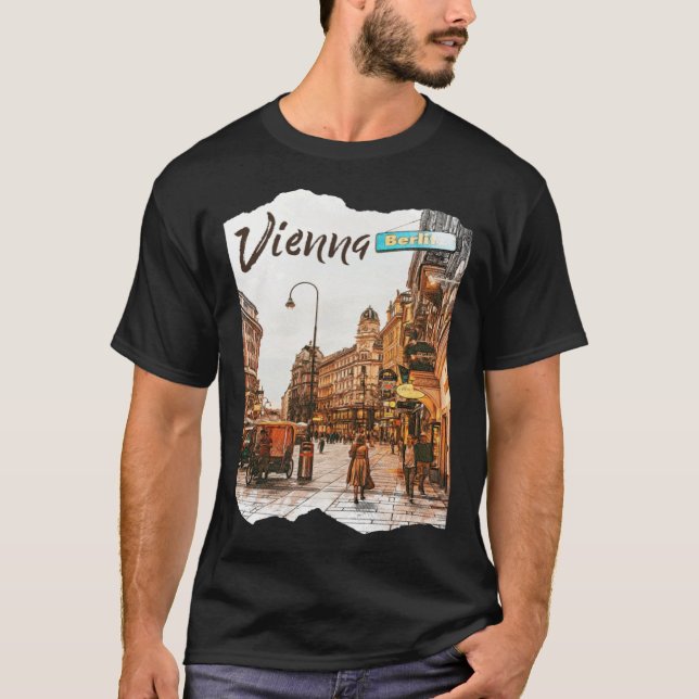Wien Wien Wien, Wien T Shirt (Framsida)