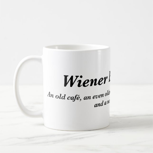 Wiener Blut Header Kaffemugg (Vänster)