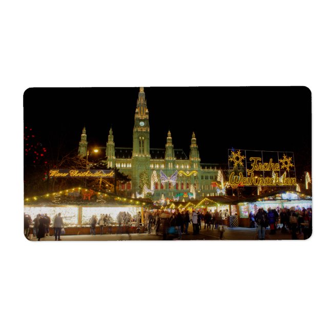 Wiener Christkindlmarkt Fraktsedel (Framsidan)