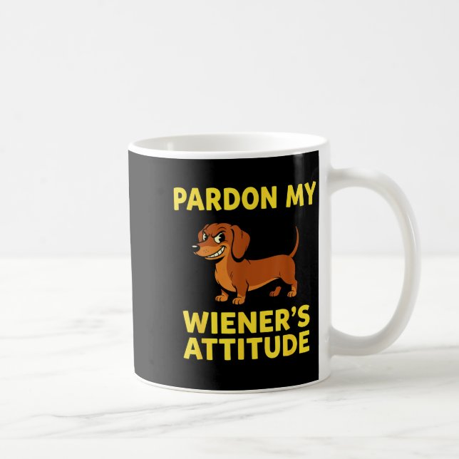 Wiener Dog Dachshund  Kaffemugg (Höger)