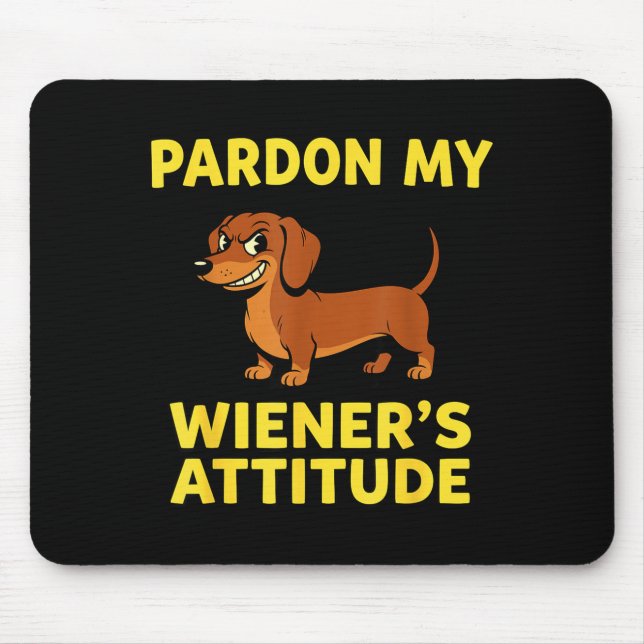 Wiener Dog Dachshund  Musmatta (Framsidan)