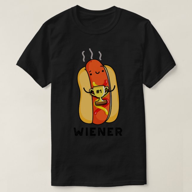 Wiener Funny Sause Pun 1 T Shirt (Design framsida)