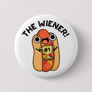 Wiener Funny Winner Hett Hund Pun Knapp