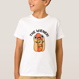 Wiener Funny Winner Hett Hund Pun T Shirt