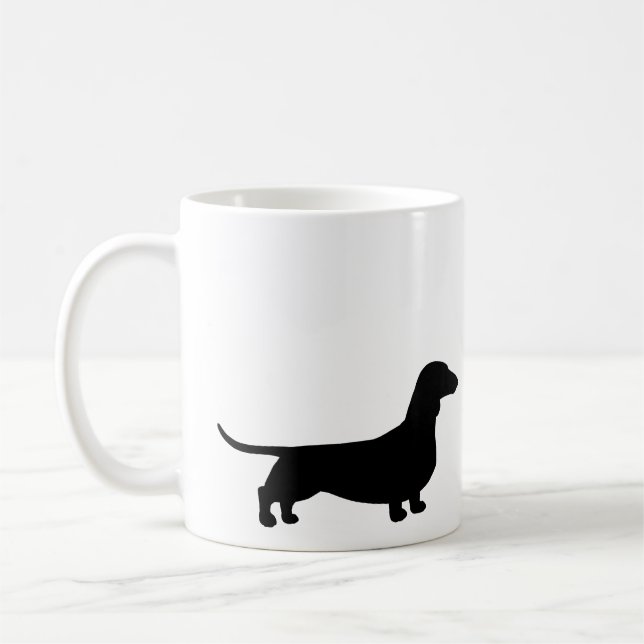 Wiener Hund älskare Kaffemugg (Vänster)