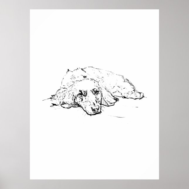 Wiener Hund Älskare Present, Dachshund Hund Mamma Poster (Framsidan)
