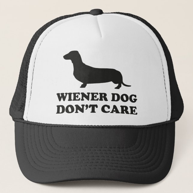 Wiener Hund bryr sig inte Keps (Framsida)