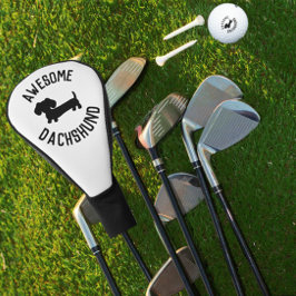Wiener Hund Golfer Gift Doxie Pappa eller Dachshun