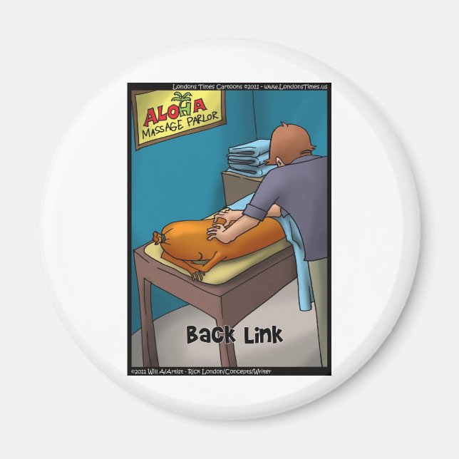 Wiener Massage aka Backlink Roliga presenter & kor Magnet (Framsidan)