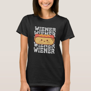 Wiener Quote for a Hotdog T Shirt
