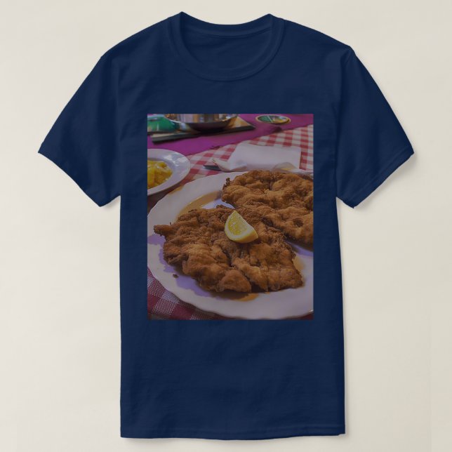 Wiener Schnitzel Vom Schwein Graphic T Shirt (Design framsida)