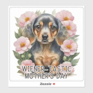 Wiener-tastic Mors dag Klistermärken
