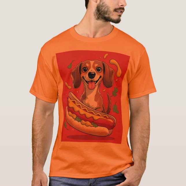 Wiener Valp T Shirt (Framsida)