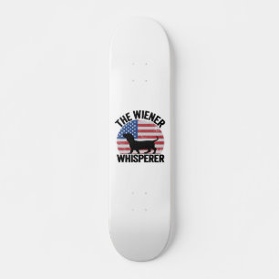 Wiener Whisperer Funny Dachshund Mini Skateboard Bräda 18,5 Cm