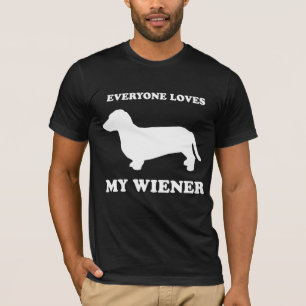 WIENERHUND: ALLA ÄLSKAR MIN WIENER TEE