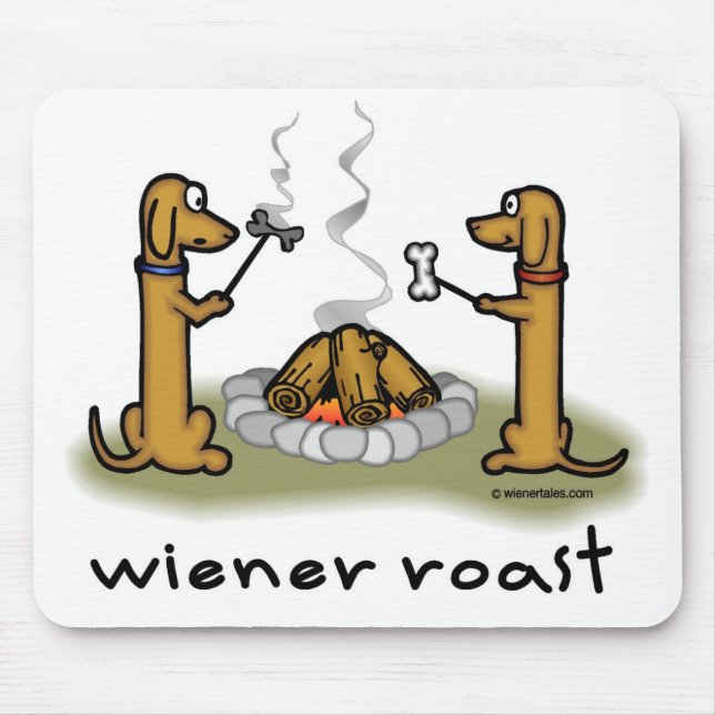 Wienerhundstek Mousepad Musmatta (Framsidan)