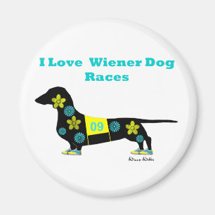 Wienerhundtävlingar Magnet