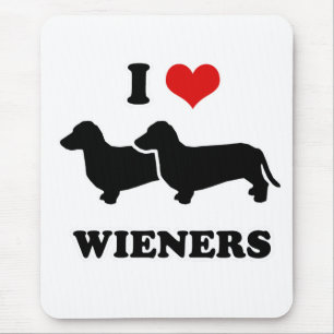 WIENERHUNDUTSLAGSPLATSER - "älskar jag min wiener Musmatta