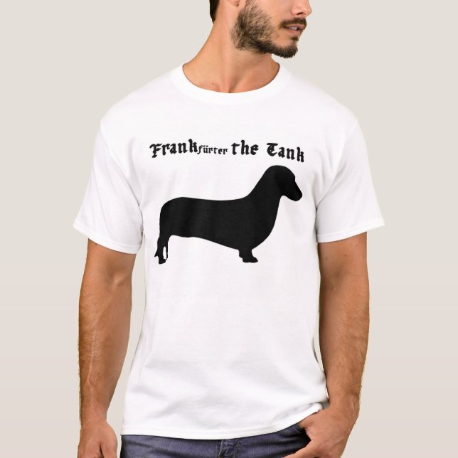 Wienerkorv tanken t shirt (Framsida)
