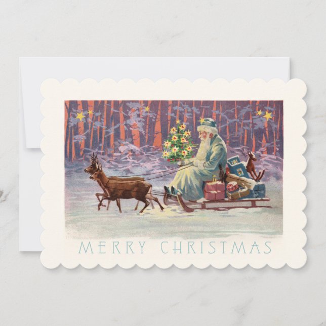 Wienerwald Tomte Julkort (Framsida)