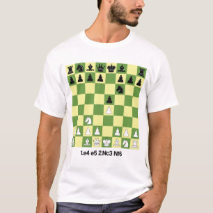 Wiens Game Chess-öppningar, skirt Chess-gåva T Shirt