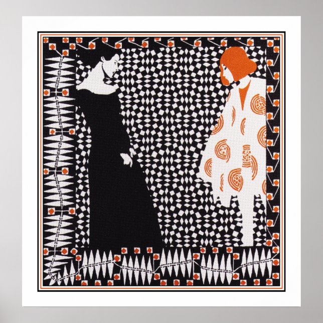 Wiensektorn - Kolo Moser Vorfruhling Poster (Framsidan)