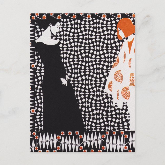 Wiensektorn - Kolo Moser Vorfruhling Vykort (Framsida)