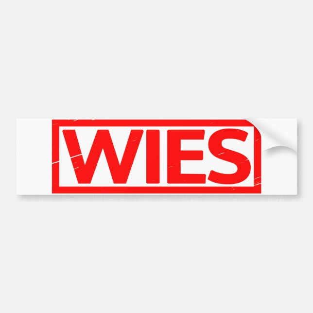 Wies Frimärke Bildekal (Framsidan)