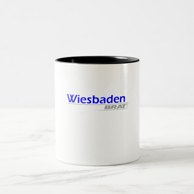 Wiesbaden Brat - Tvåtonad Kaffe Mugg - 101005 (Center)