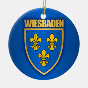 Wiesbaden Julgransprydnad Keramik