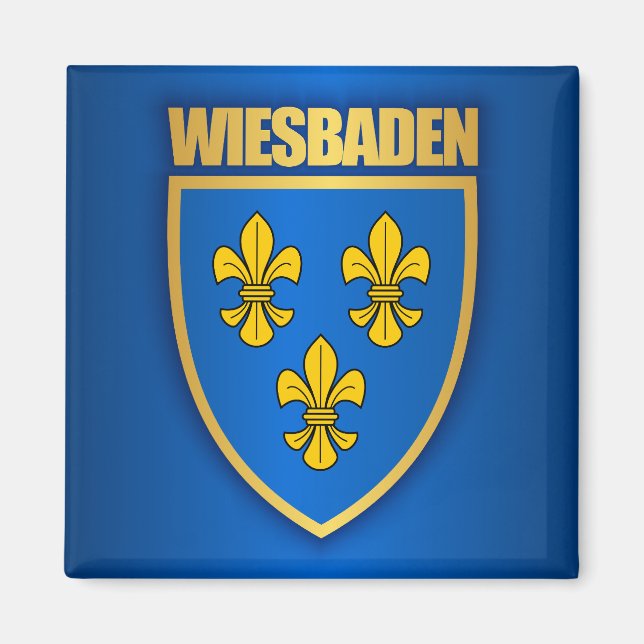 Wiesbaden Magnet (Framsidan)