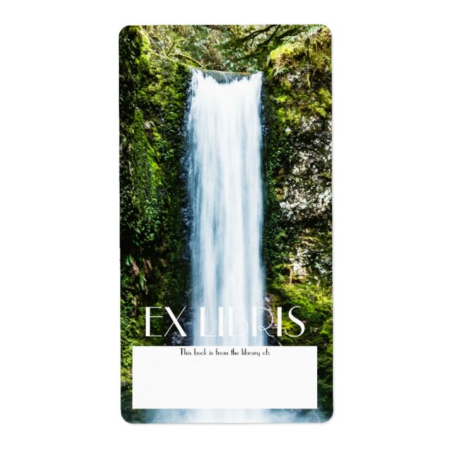 Wiesendanger Falls-bokmärke Fraktsedel (Framsidan)