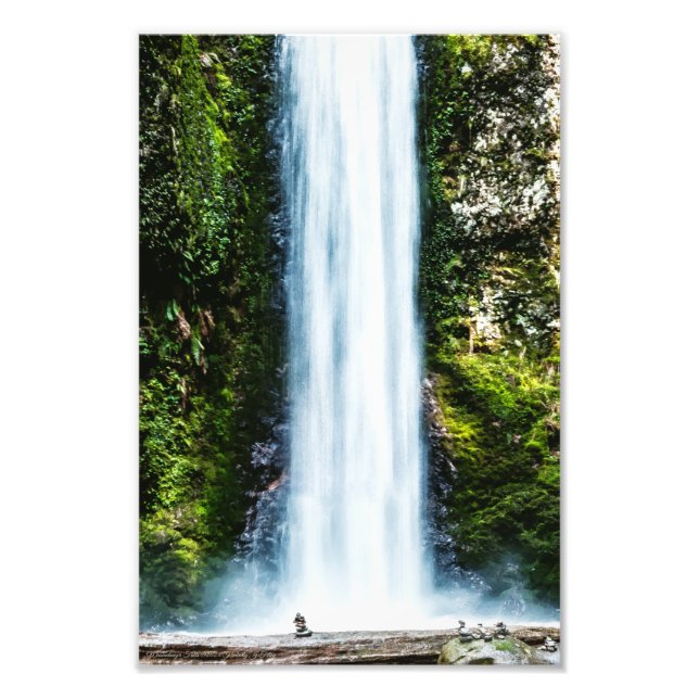 Wiesendanger Falls-målning Fototryck (Framsidan)