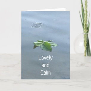 **WIFE** EN LOVELY & LUGN BIRTHDAY-ÖNSKAN FÖR DIG KORT